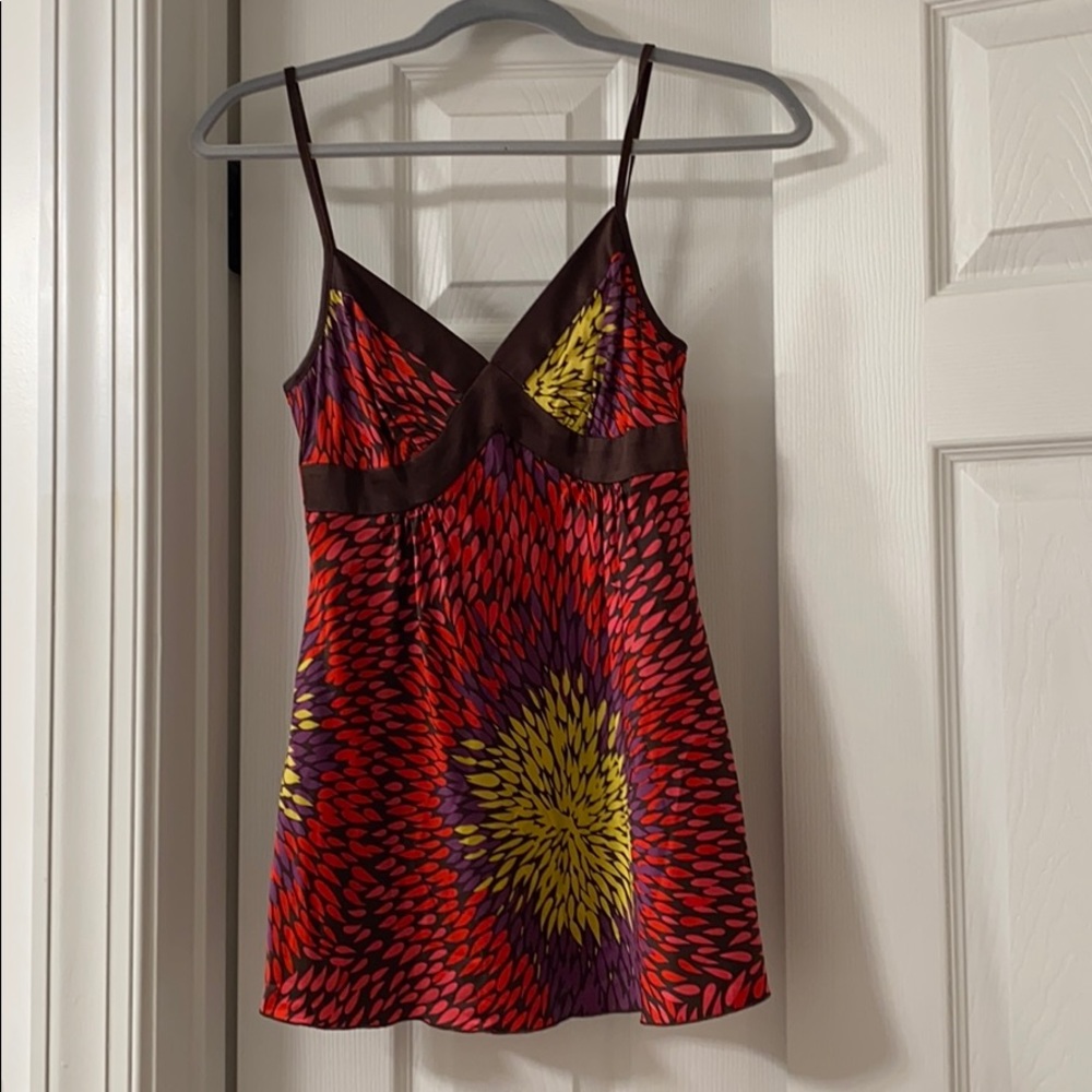 Trina Turk xs silk top